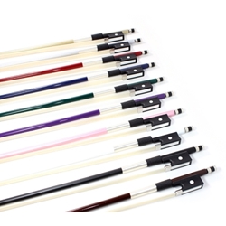 Shop Glasser Fiberglass German Colored Stick Bass Bows at Violin Outlet