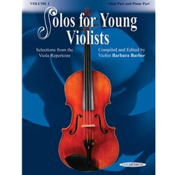Solos for Young Violists Volume 1 - VIOLIN OUTLET