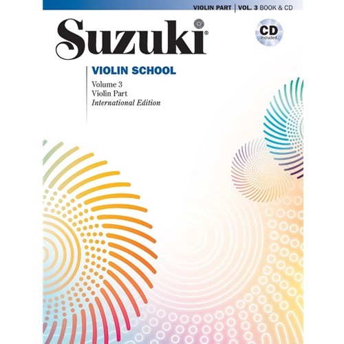 Suzuki Violin School Volume 3 - VIOLIN OUTLET